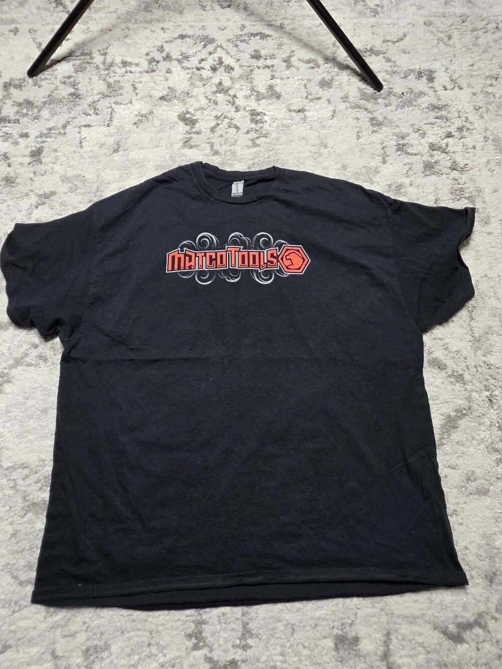 Gildan Matco Tools Graphic T-Shirt Size 2XL Black Skull Top